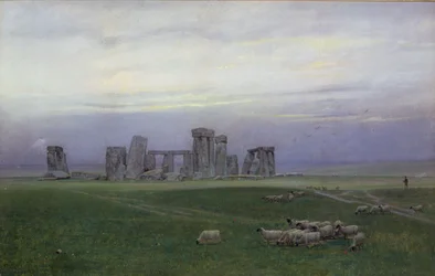 Stonehenge, vers 1882